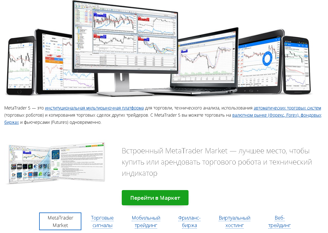 MetaTrader4 торговая платформа